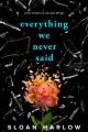 Everything we never said  Cover Image